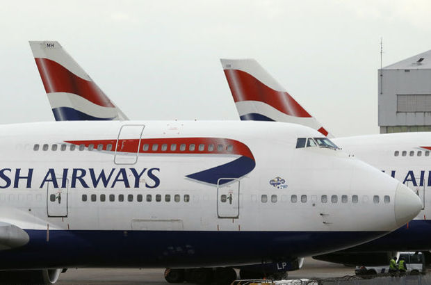 British Airways bilgisayar sistemindeki arıza nedeniyle uçuşları durdurdu