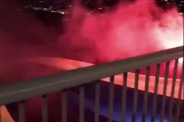 Fenerbahçe bayrağını yakanlar yakalandı!