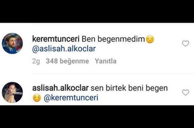 Kerem Tunçeri-Aslışah Alkoçlar aşkı son sürat devam ediyor!