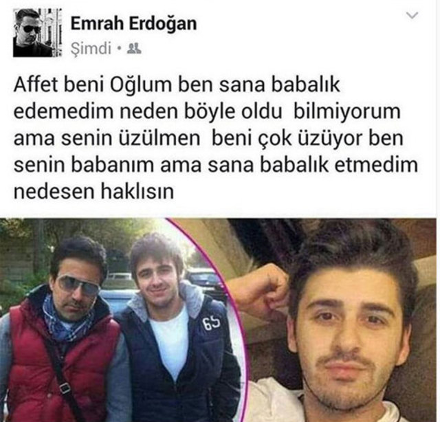 Şarkıcı Emrah'ın oğlu Tayfun Erdoğan'dan sahte hesap tepkisi: Vebal alıyorsunuz!