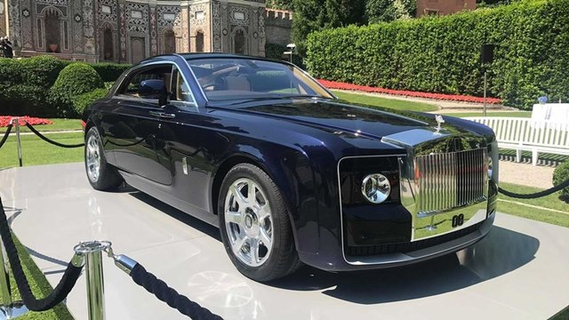 Rolls-Royce'un yeni otomobili Sweptail