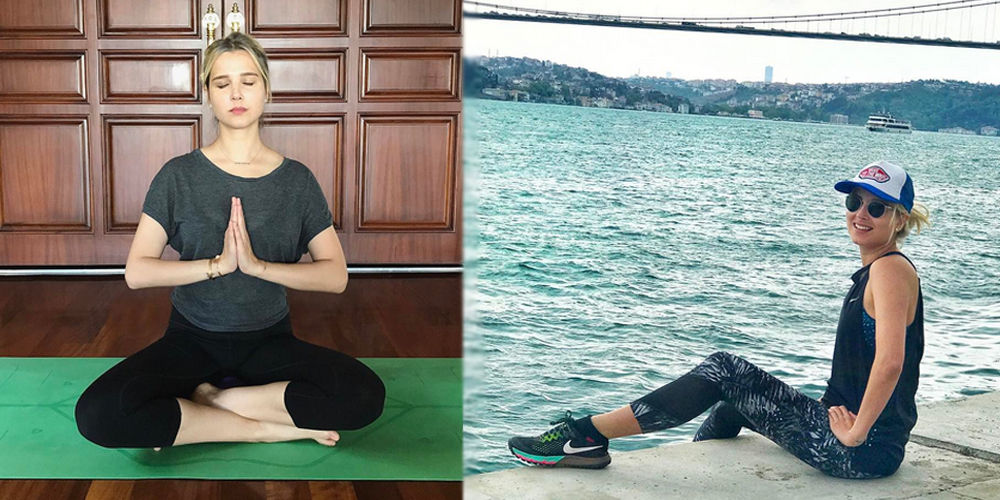 Yogayla huzur buluyor