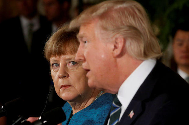Beyaz Saray: Merkel ile Trump çok iyi anlaşıyor