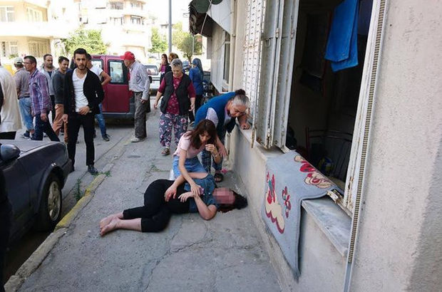 Aydın'da hamile bir kadın 3'üncü kattan atladı