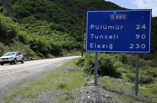 Tunceli-Erzincan yolu ulaşıma kapatıldı