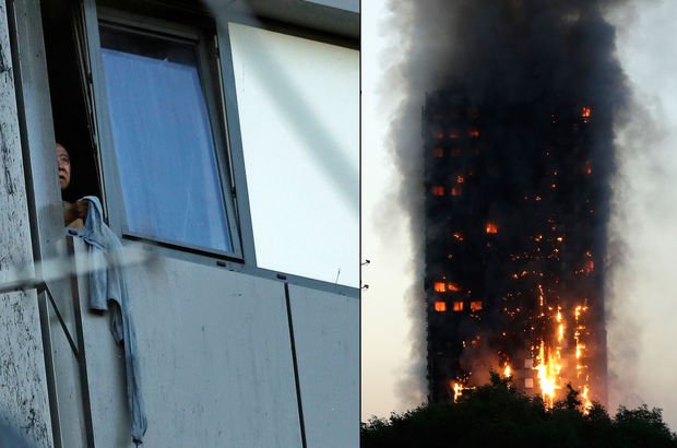 Londra'da 24 katlı binada yangın! Ölü ve yaralılar var...