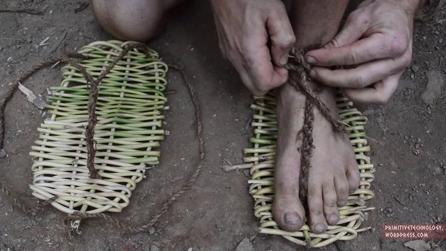 Primitive Technology: Sandals 