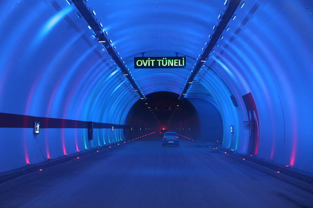 Ovit Tüneli ulaşıma açıldı