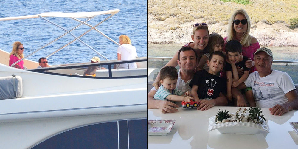 Teknede Babalar Günü...