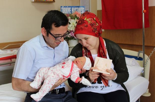 3 boyutlu Ebrar Tuğba bebek dünyaya gözlerini açtı