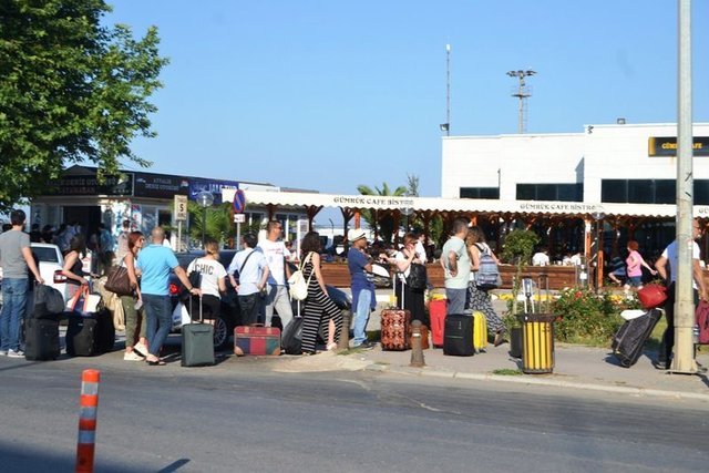 Türk tatilcilerin Yunanistan kuyruğu