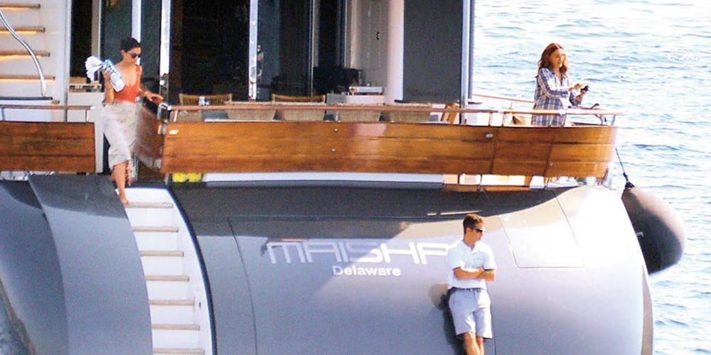 Yalıkavak'a demirlediler