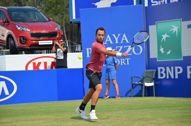 Marsel İlhan, Antalya Open'da ikinci turda