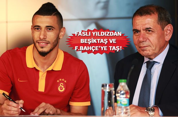 Galatasaray Younes Belhanda ile sözleşme imzaladı!