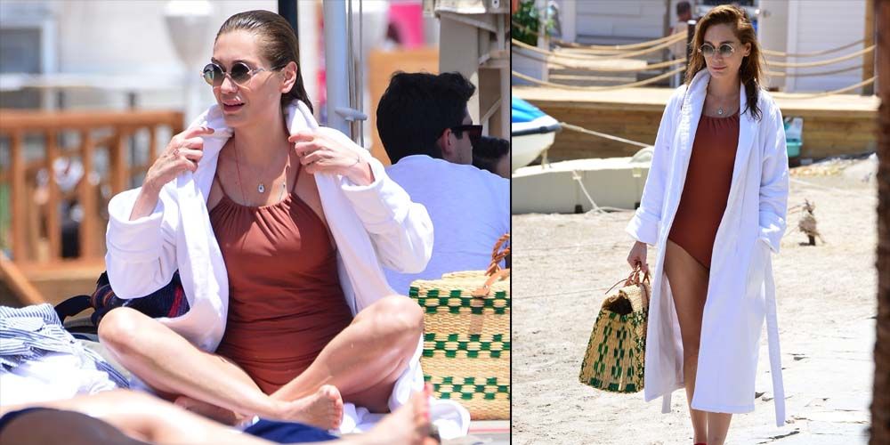 Bornozuyla eve döndü