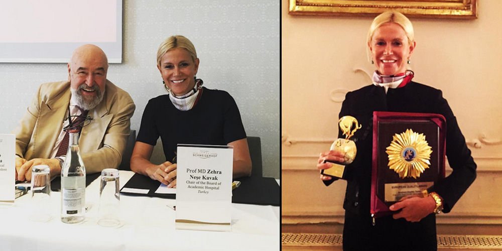 Bir ödül de İsviçre'den geldi