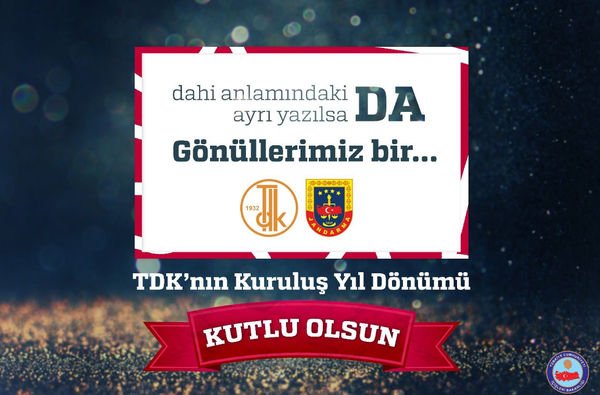 jandarma genel komutanligi turk dil kurumu nun kurulus yil donumu nu kutladi gundem haberleri