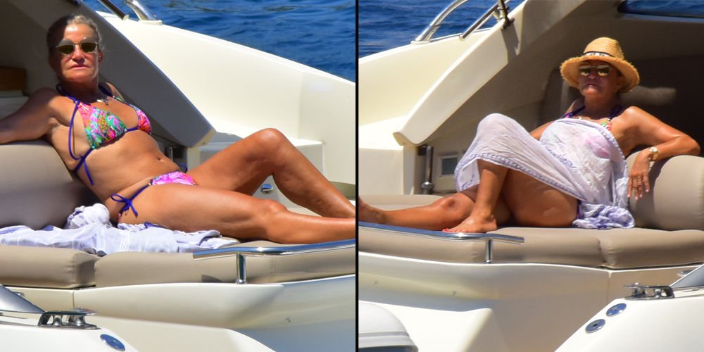 Dalmak yerine güneşlendi