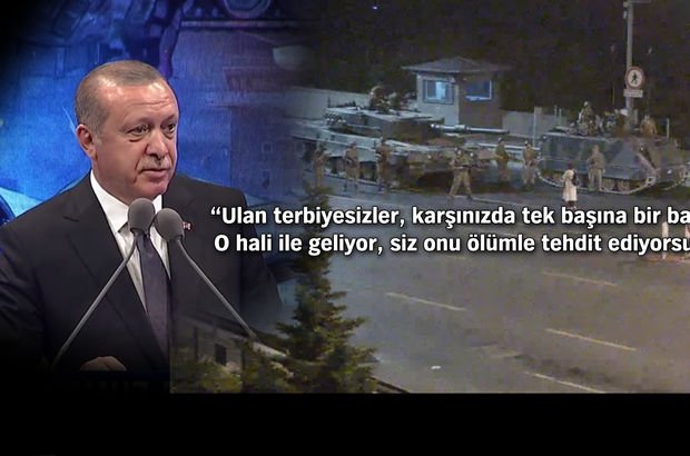 Cumhurbaşkanı Erdoğan, 15 Temmuz anma programında konuştu