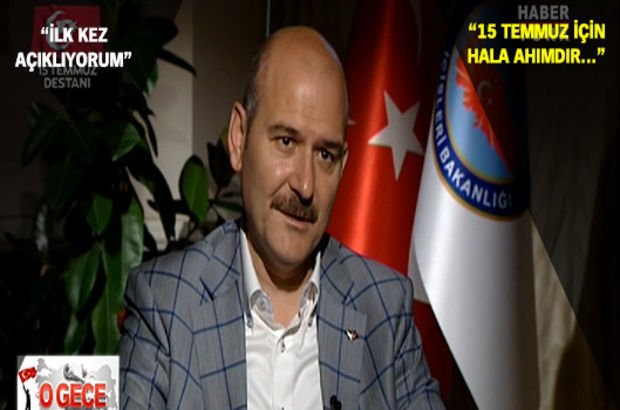 Süleyman Soylu 15 Temmuz gecesi yaşadıklarını Habertürk TV'ye anlattı
