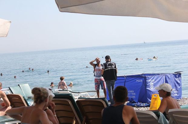 Antalya'da bir kişi denizde boğuldu