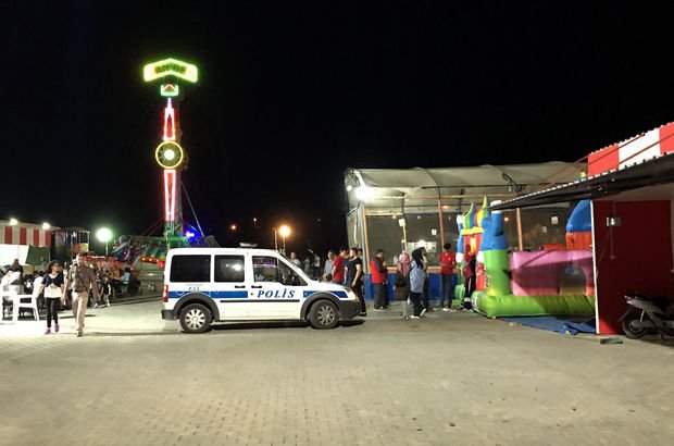 Kırşehir'de lunaparktaki eğlence treni devrildi: 1 ölü 3 yaralı
