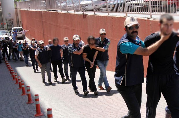 CHP'nin yürüyüşüne saldırı planı iddiasıyla 15 DEAŞ üyesi adliyeye sevk edildi