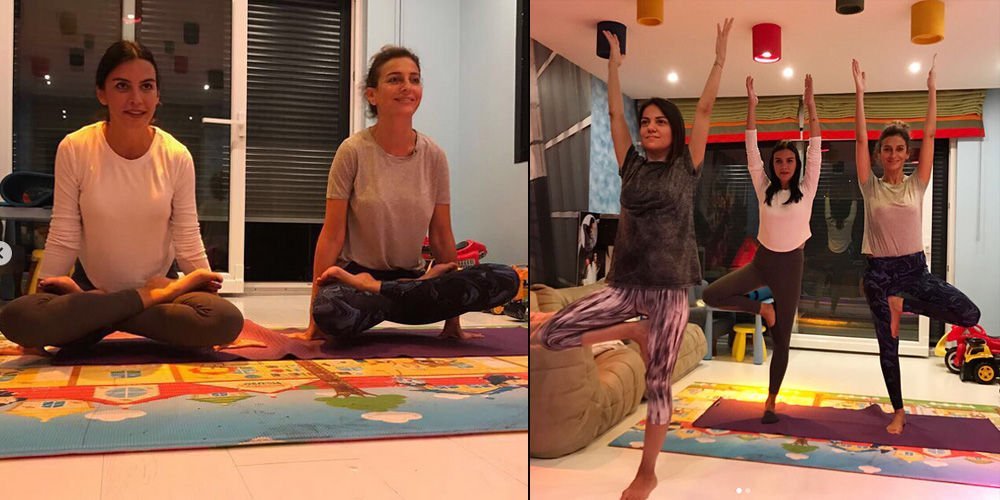 Yogayla huzur buldular