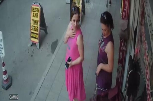 Tekirdağ Çorlu'da saat hırsızı kadın güvenlik kamerasına yakalandı
