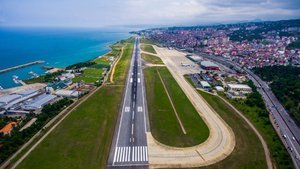 Trabzon Havalimanı'nda ilk 6 ayda rekor trafik