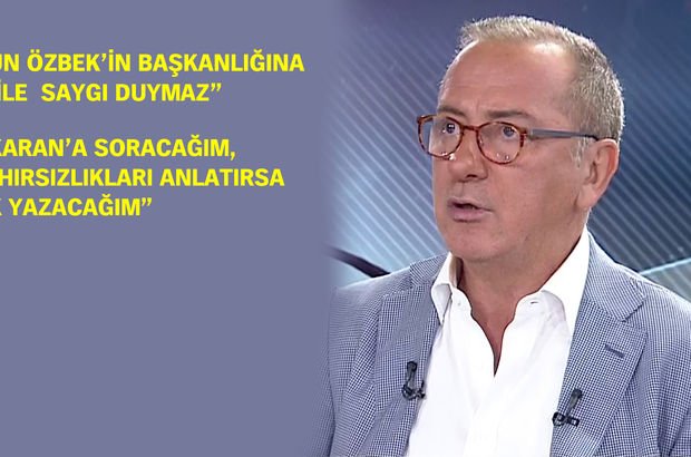 Fatih Altaylı: "Dursun Özbek kaçamazsın! Hesap vereceksin"