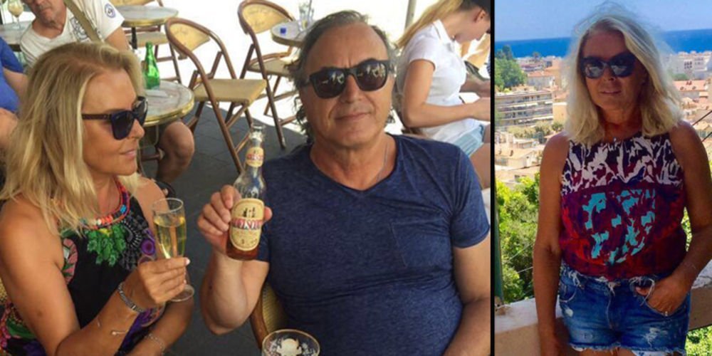 Güney Fransa'da tatildeler...