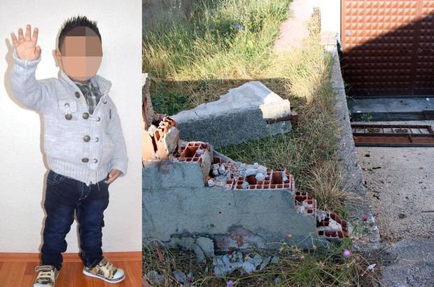 Bolu'da üzerine bahçe kapısı kapısı devrilen 3 yaşındaki çocuk öldü