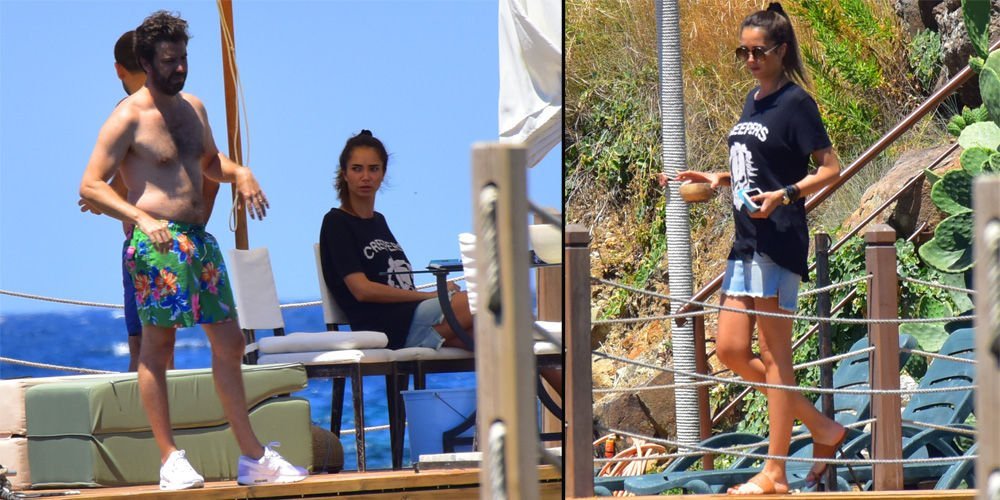 İskelede dostlarını ağırladılar