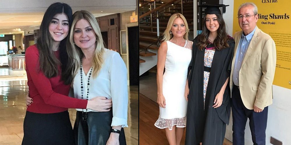 Mezuniyet sevinci...