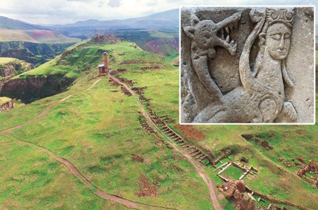 Kars Taki Ani Harabeleri Nde Bulunan Figur Umay Ana Cikti Kultur Sanat Haberleri