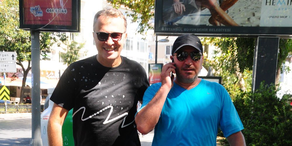 Başkan yürüyüşte...