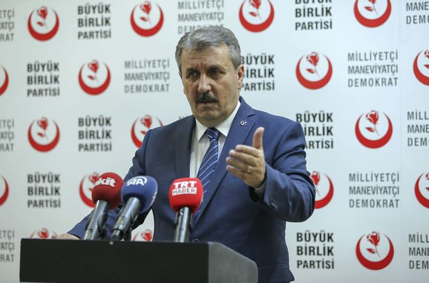 BBP lideri Mustafa Destici'den Irak'taki 