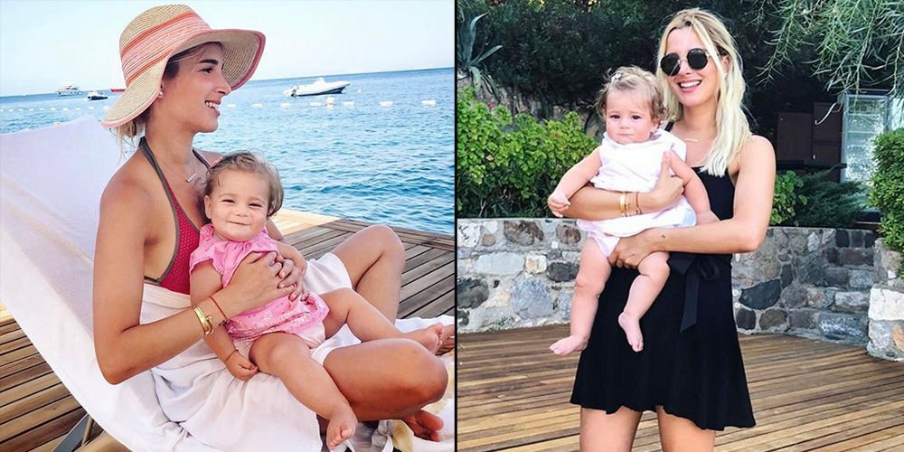 Arya bebekle tatil...