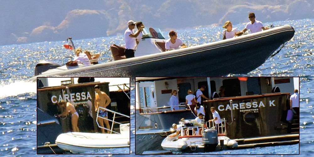 Koç ve arkadaşı tatilde