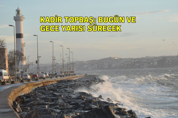 Kadir Topbaş'tan 'fırtına' açıklaması: Teyakkuz durumundayız