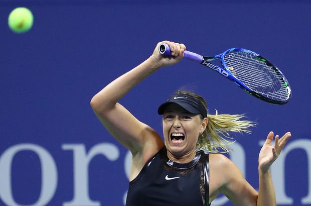 Tenis ABD açıkda Maria Sharapova muhteşem dönüş yaptı