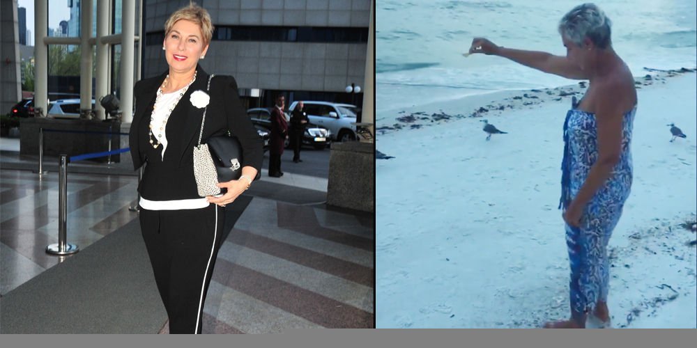 Alaton, martıları elleriyle besledi