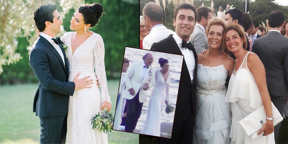 Kent'in kızı Ayvalık'ta evlendi