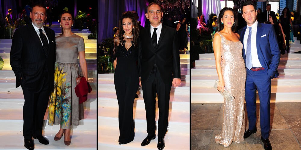 Gecenin en şık çiftleri