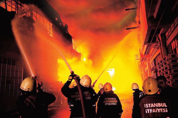 Söndürülmeyen sigara İstanbul'u yaktı