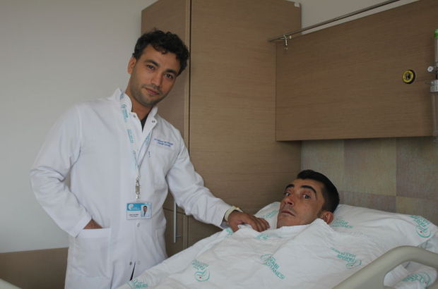 Konya'da İbrahim Şimşek isimli hastanın bacağından alınan doku gözlerinin açılmasını sağladı!