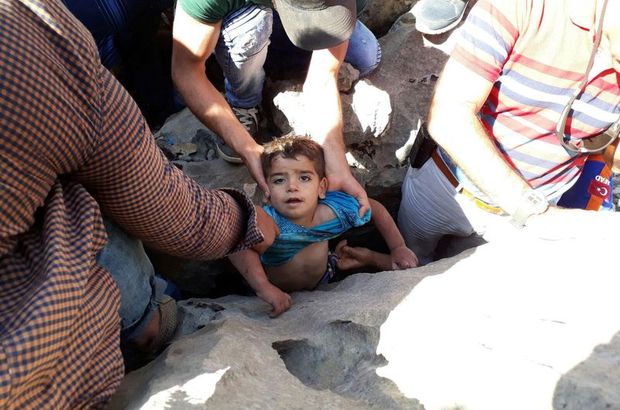 Elazığ'da 2,5 yaşındaki Ferhat 25 saat sonra bulundu