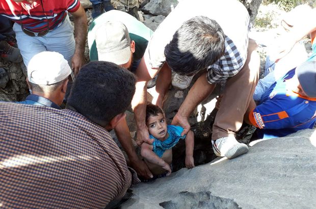 Elazığ'da kaybolan 2,5 yaşındaki Ferhat 25 saat sonra bulundu
