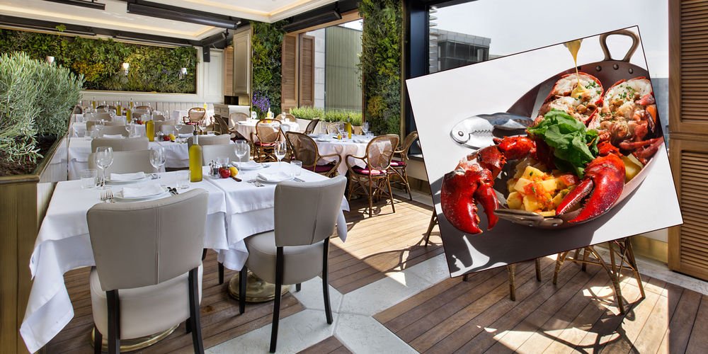 'Bu restoranda herkes ünlü'